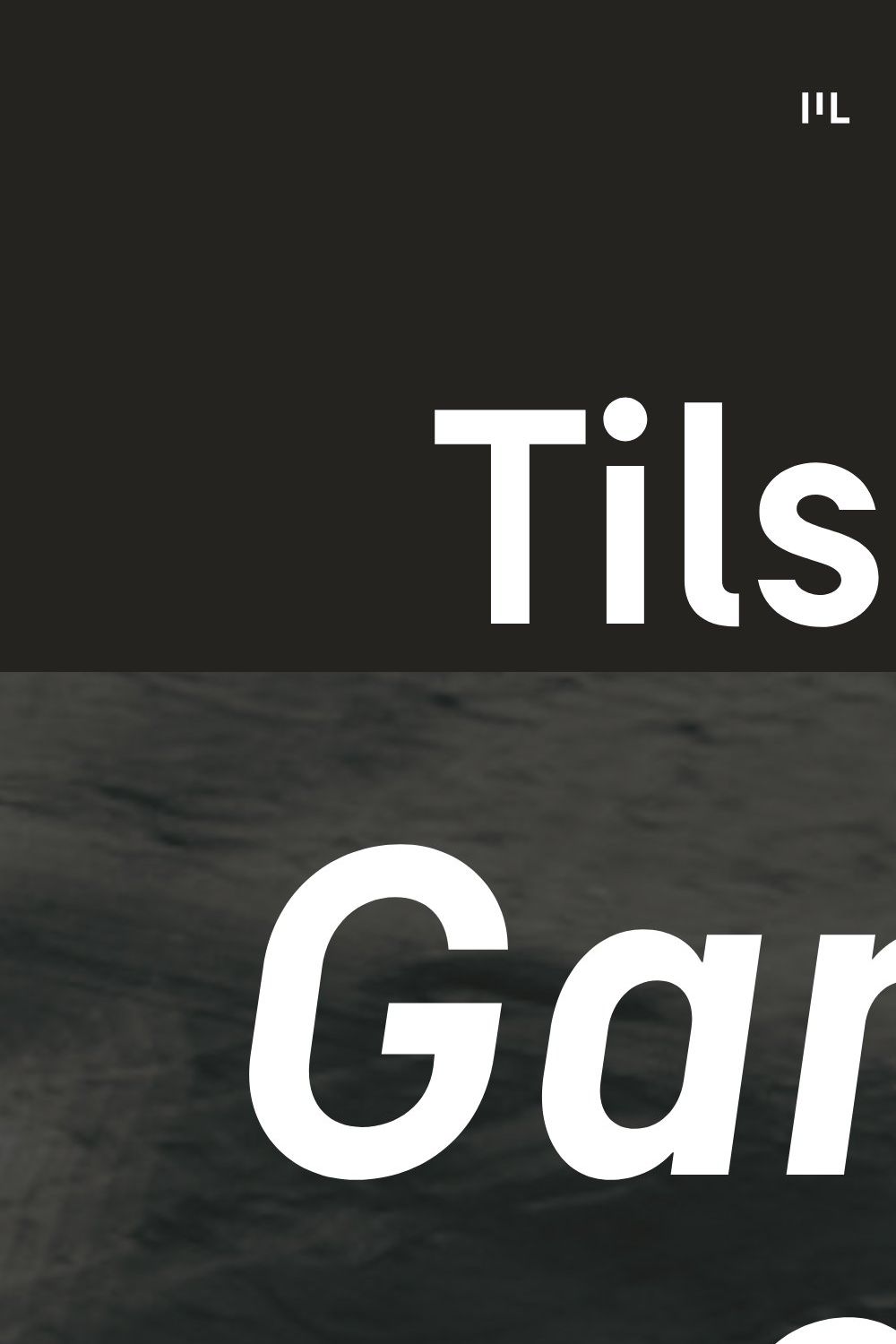 Tilson – Geometric Sans Family pinterest preview image.