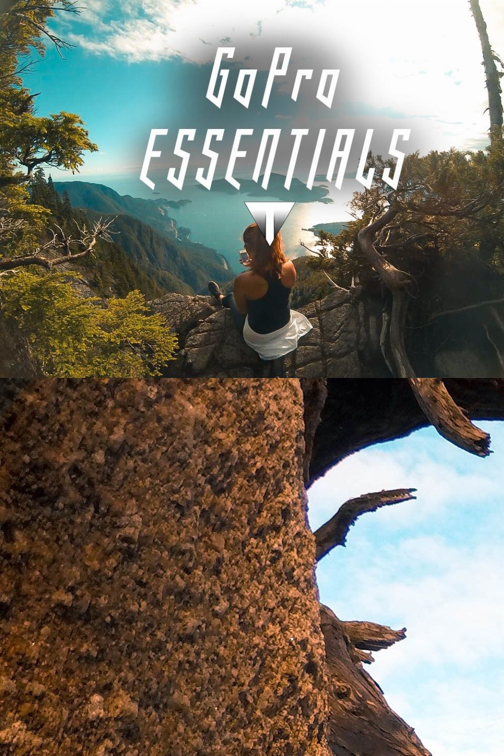 Tonacious GoPro Essentials pinterest preview image.