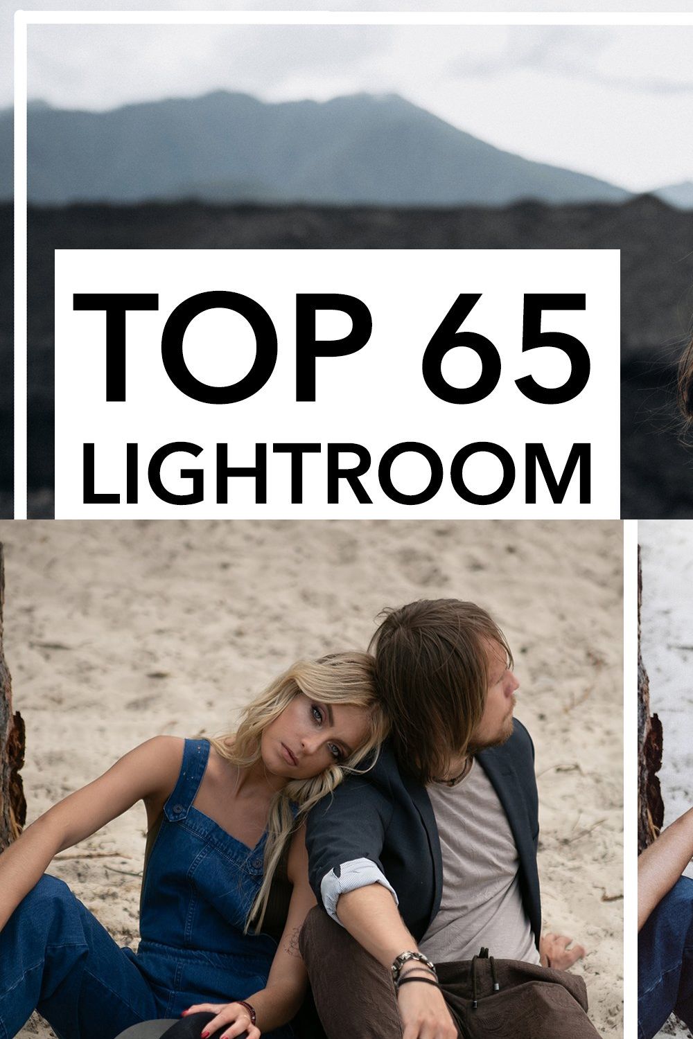 TOP 65 LIGHTROOM PRESETS - 2020 pinterest preview image.
