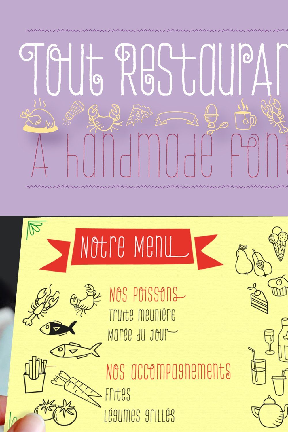 Tout Restaurant Icons pinterest preview image.