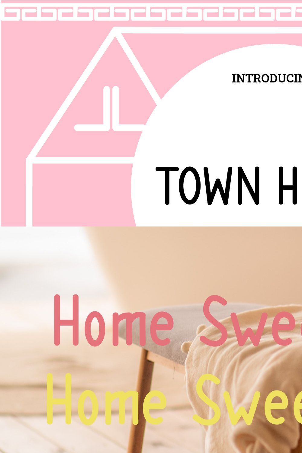 Town House pinterest preview image.