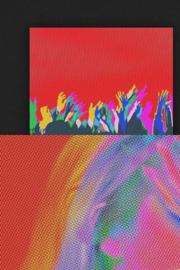 Toxic Halftone Effect for Posters – MasterBundles
