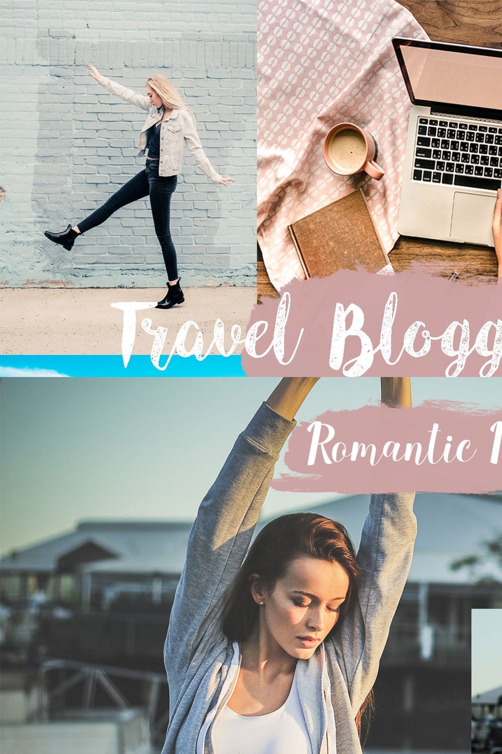 Travel Blogger Presets. pinterest preview image.