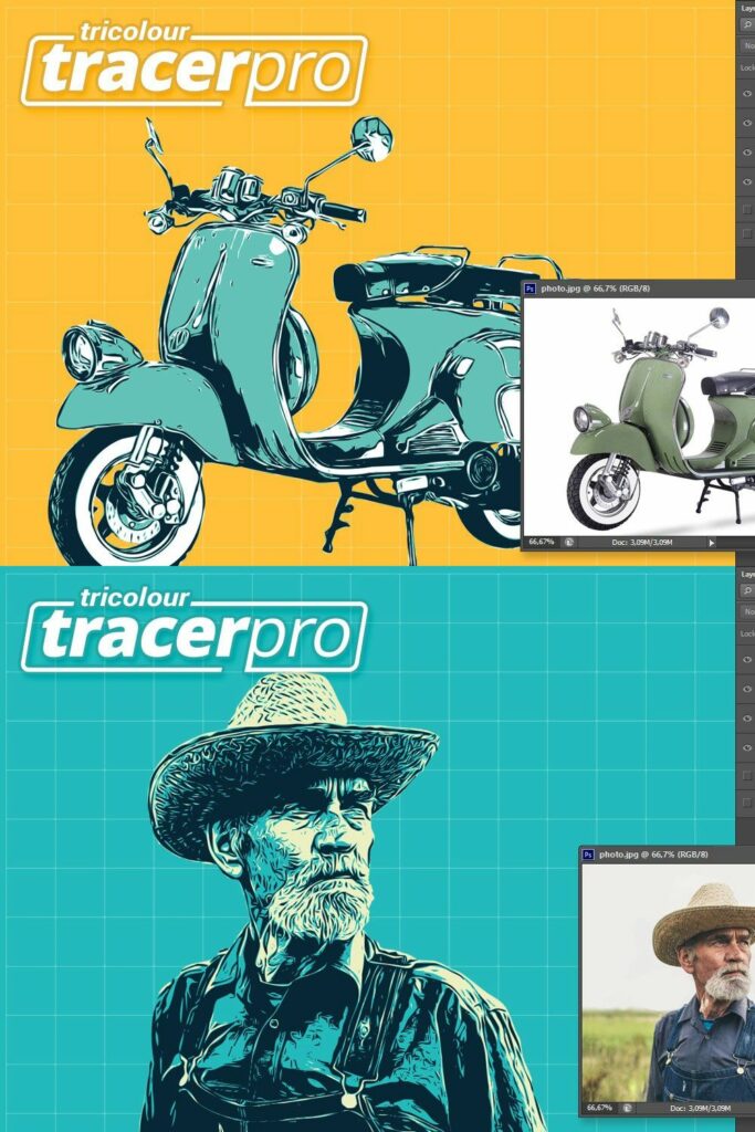 Tricolour Tracer Pro – MasterBundles