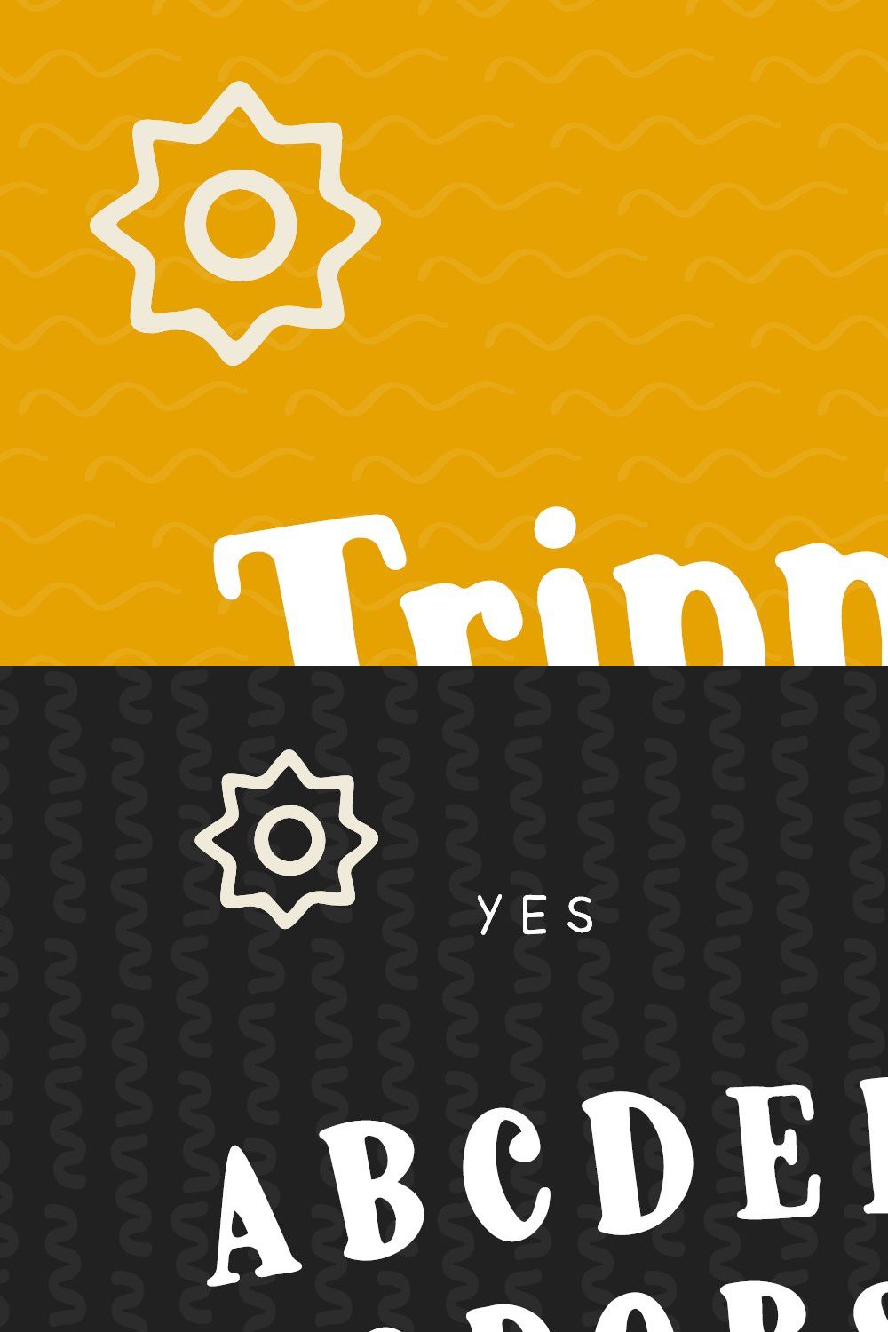 Trippy Tarot (3-Piece Font Family) pinterest preview image.