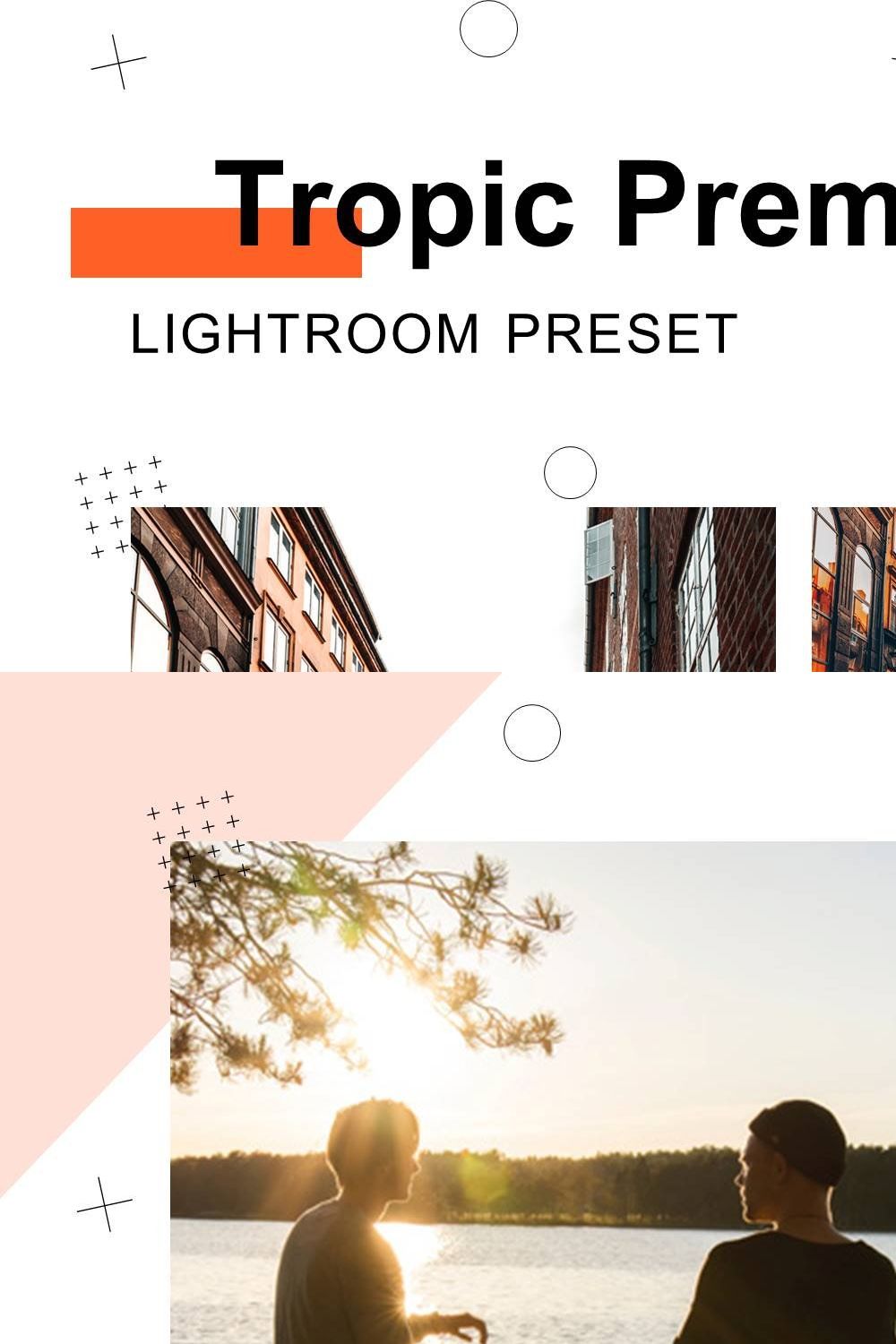 Tropic Premium - Lightroom Presets pinterest preview image.