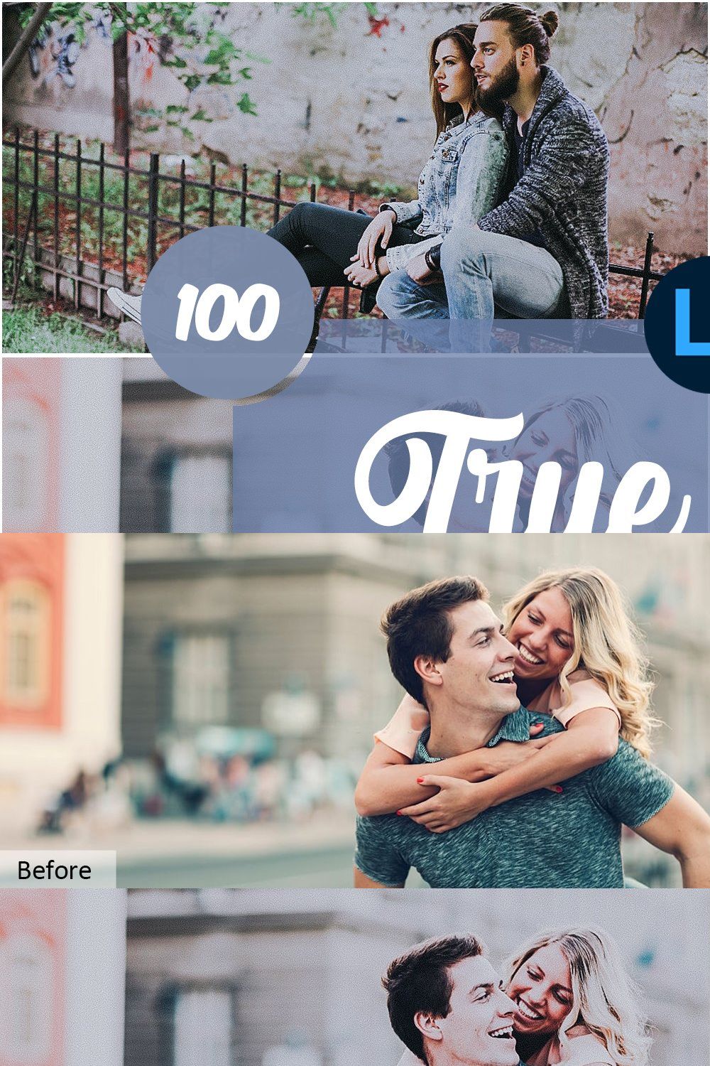 True Love Mobile and Desktop PRESETS pinterest preview image.