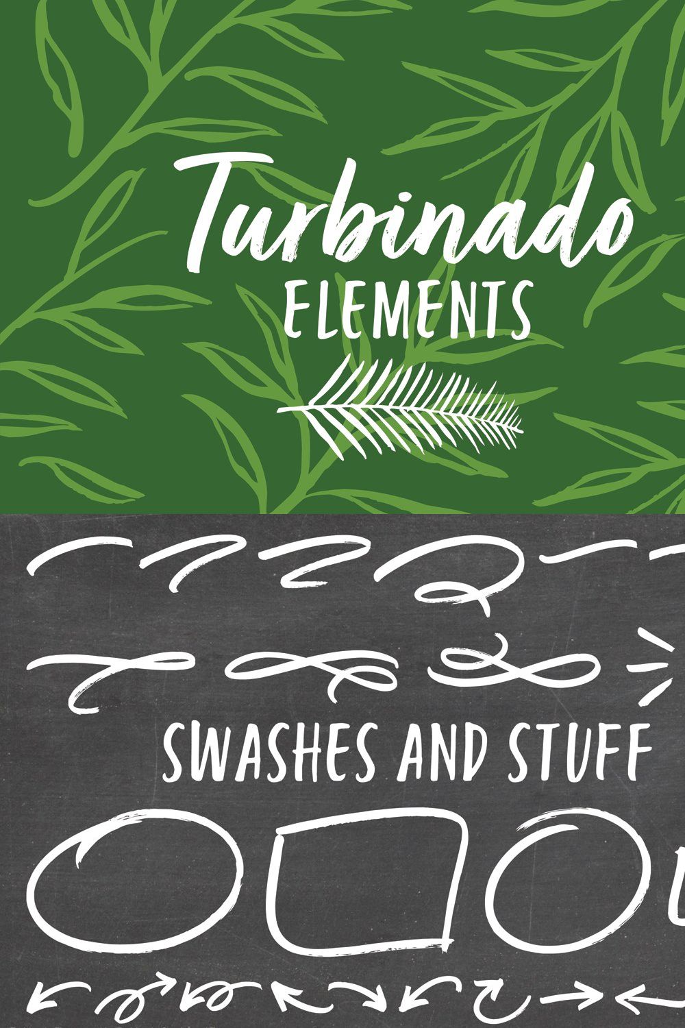 Turbinado Elements pinterest preview image.