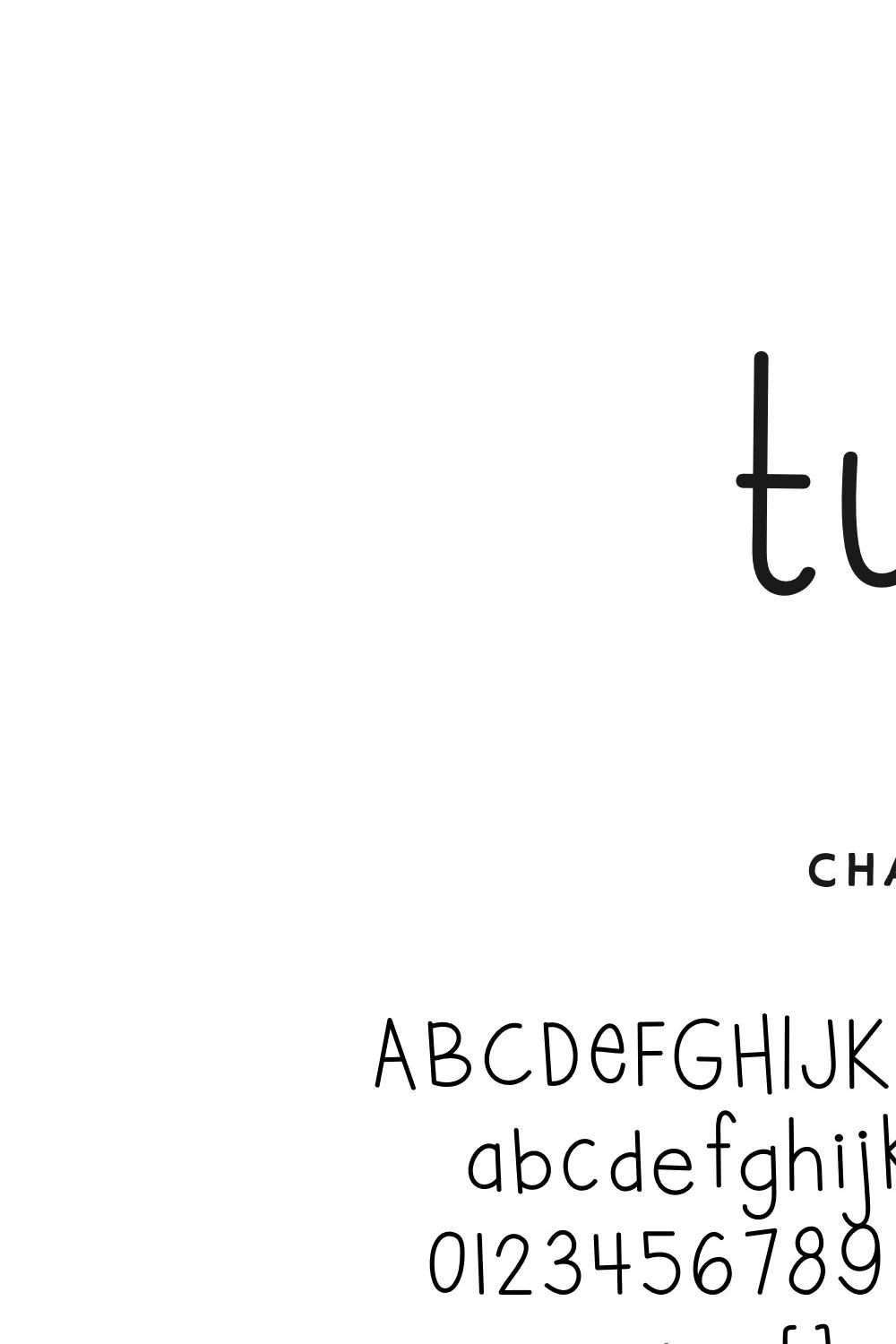 Turvy — A Comic Sans Replacement pinterest preview image.