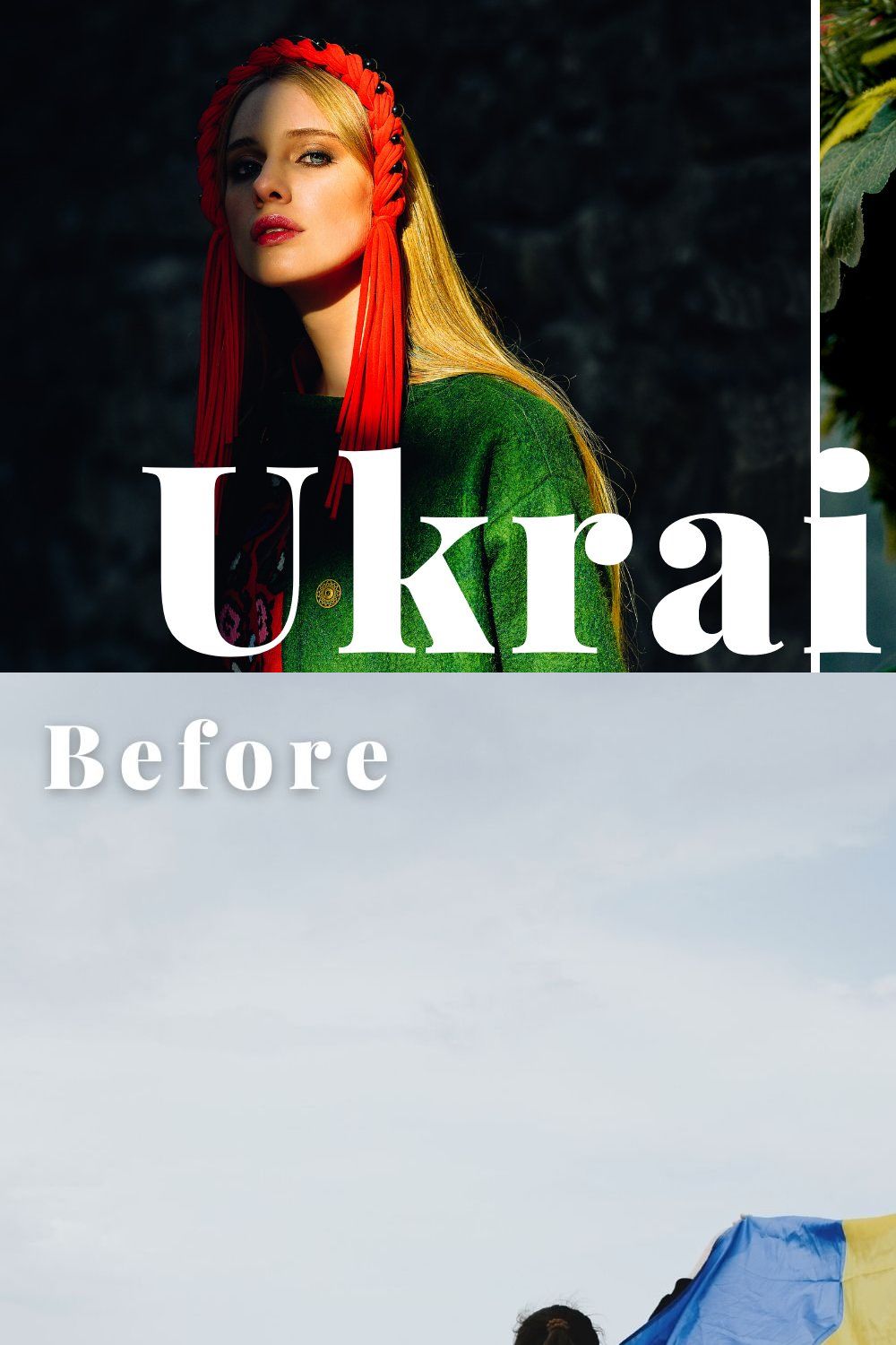 Ukrainian Lightroom Presets XMP/DNG pinterest preview image.