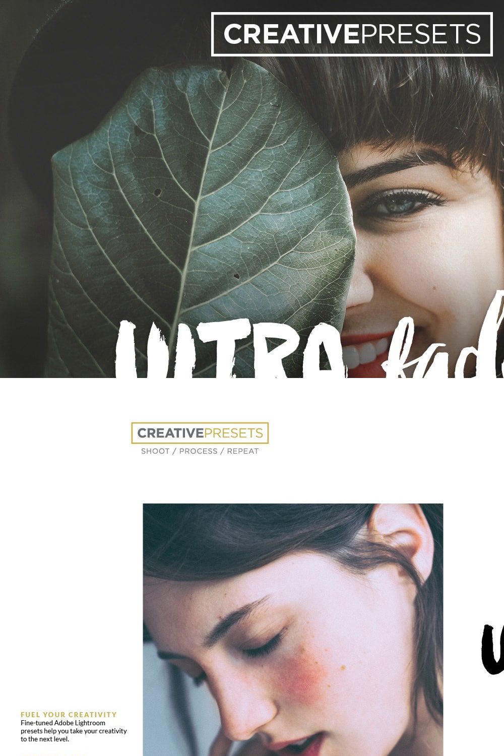 ULTRAfaded - Lightroom presets pinterest preview image.