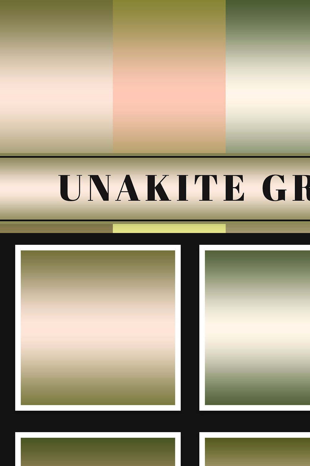 Unakite Gradients pinterest preview image.