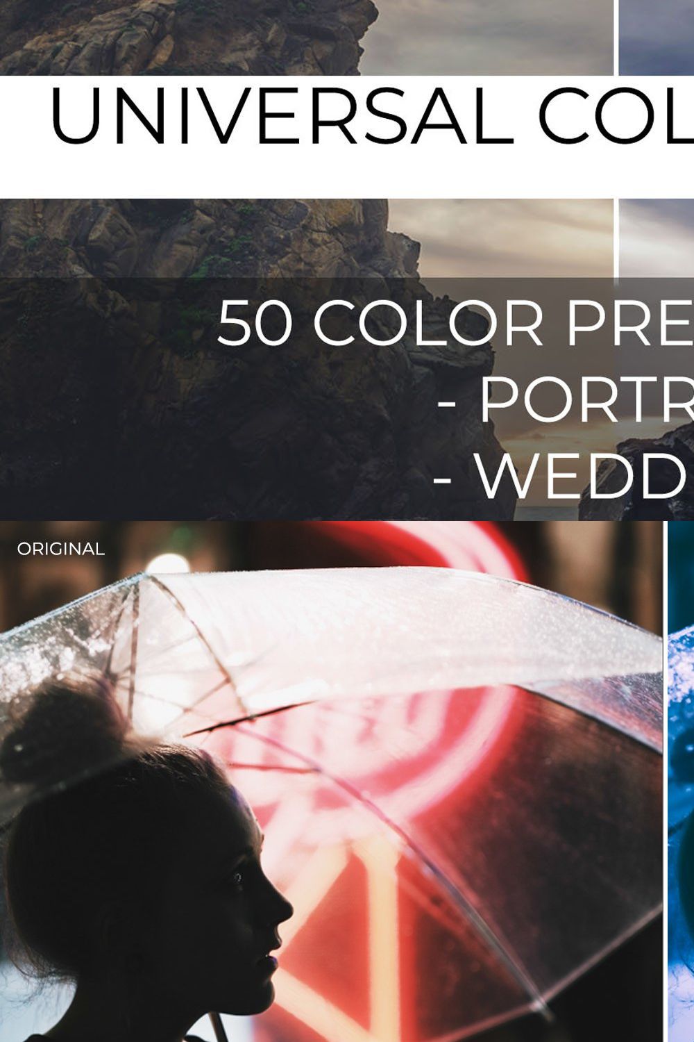 Universal Color Presets 2 pinterest preview image.