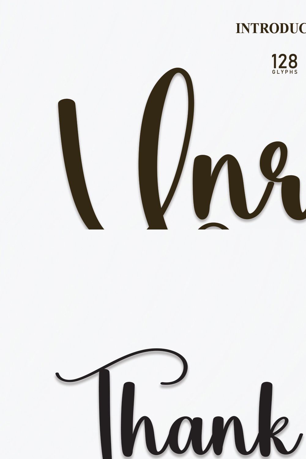 Unruly | Script Font pinterest preview image.