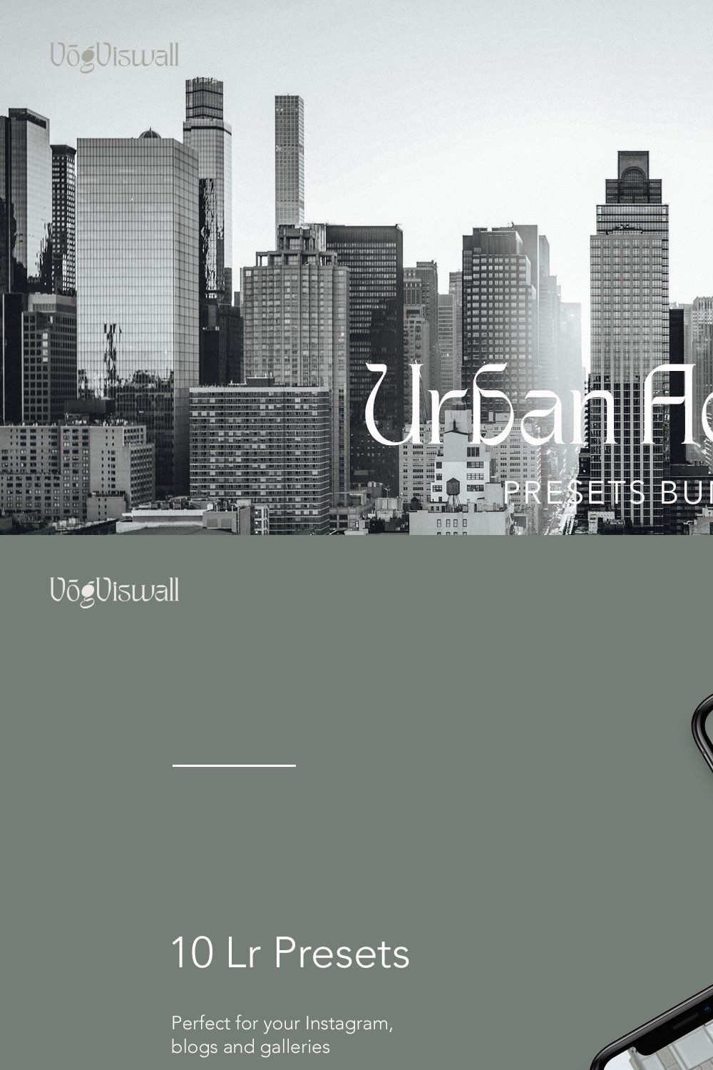 Urban Activity Presets pinterest preview image.