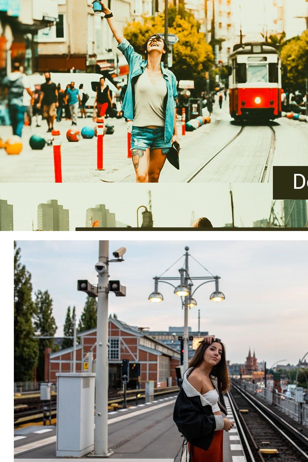 Urban Lightroom Presets pinterest preview image.