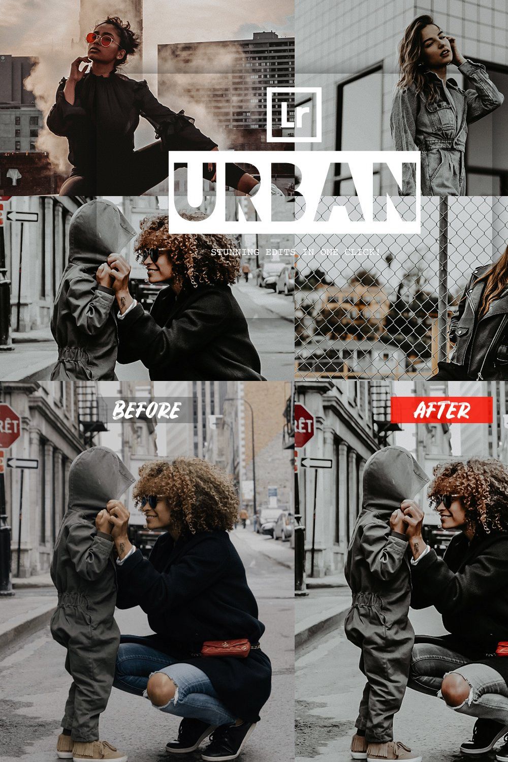 Urban - Lightroom Presets pinterest preview image.