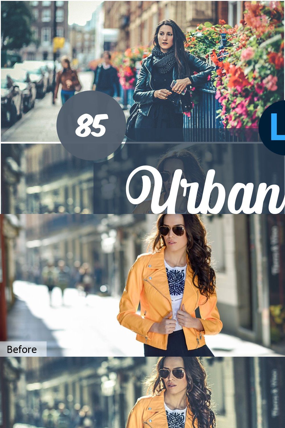 Urban Street Mobile PRESETS pinterest preview image.