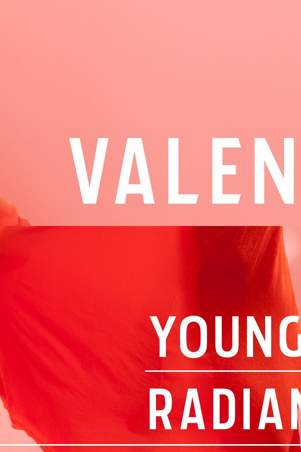 VALENTINA - Androgynous Display Font pinterest preview image.