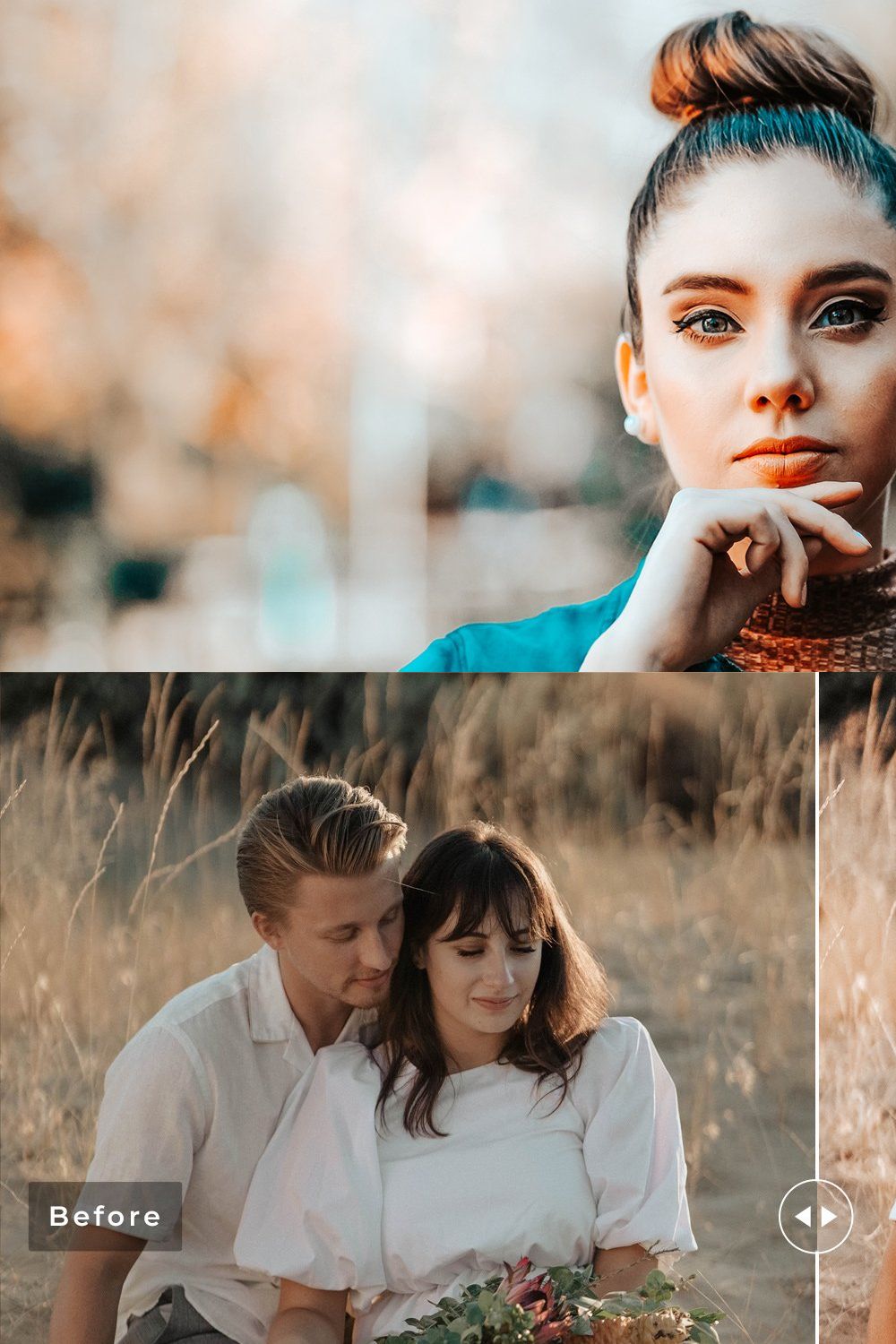 Vermilion Pro Lightroom Presets pinterest preview image.