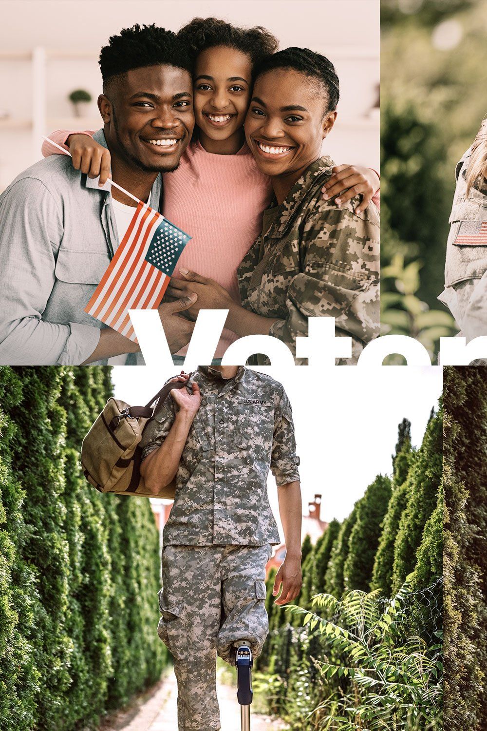 Veterans Day Lightroom Presets LUTs pinterest preview image.