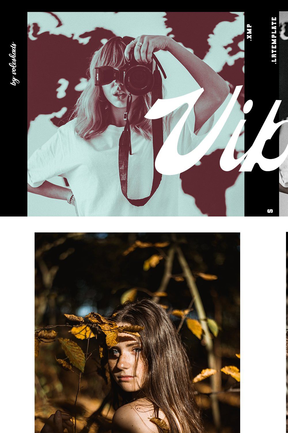 Vibes | Premium Lightroom Presets pinterest preview image.