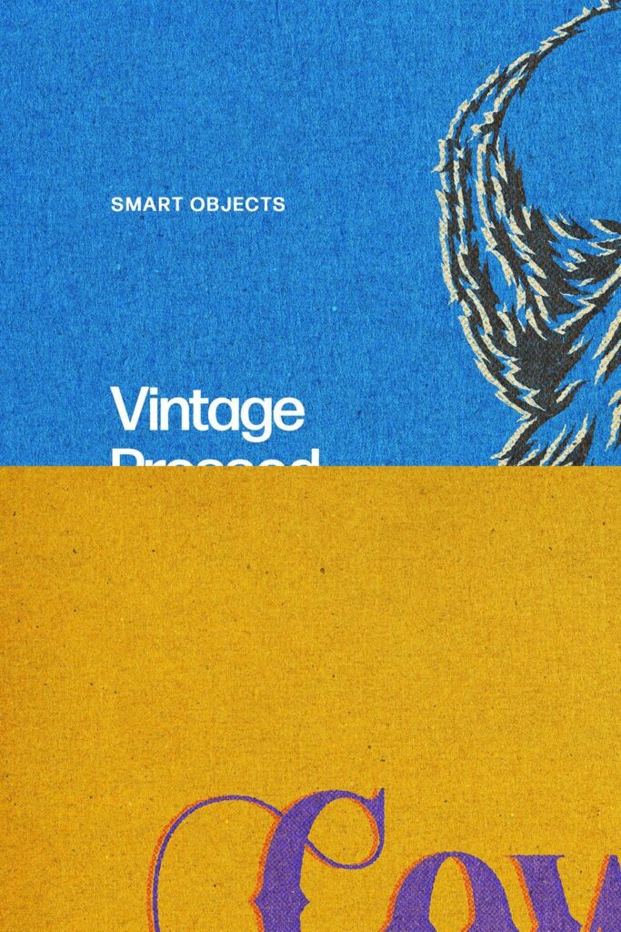 Vintage Pressed Cardboard Effect – MasterBundles