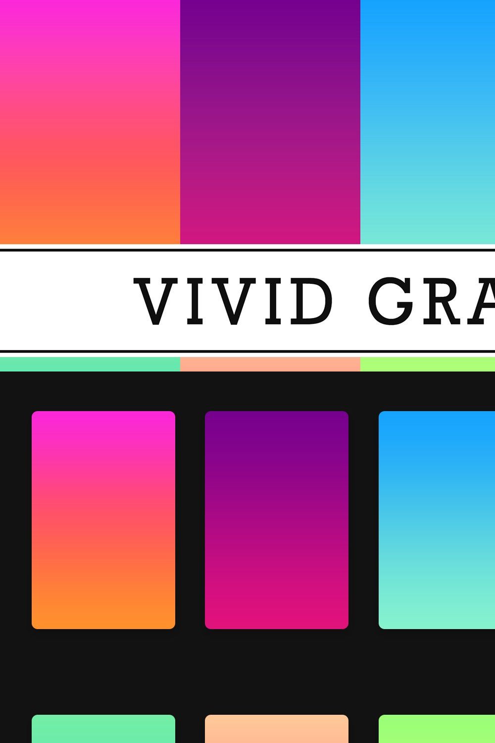 Vivid Gradients pinterest preview image.