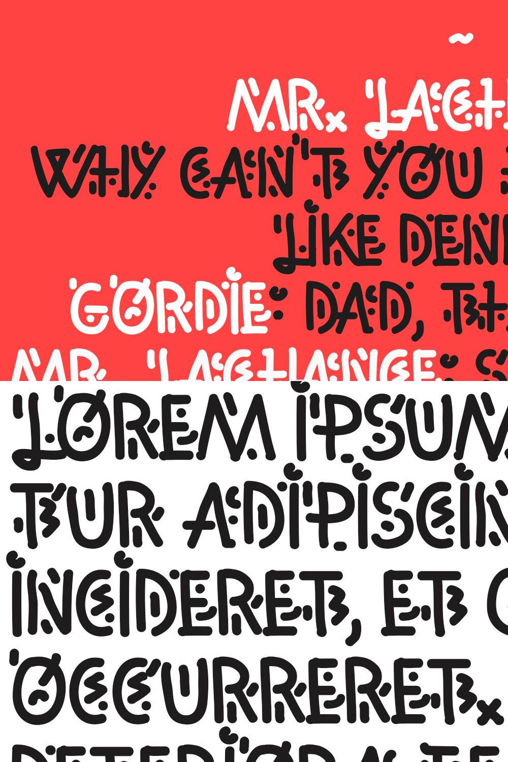 Wadeye - Font pinterest preview image.