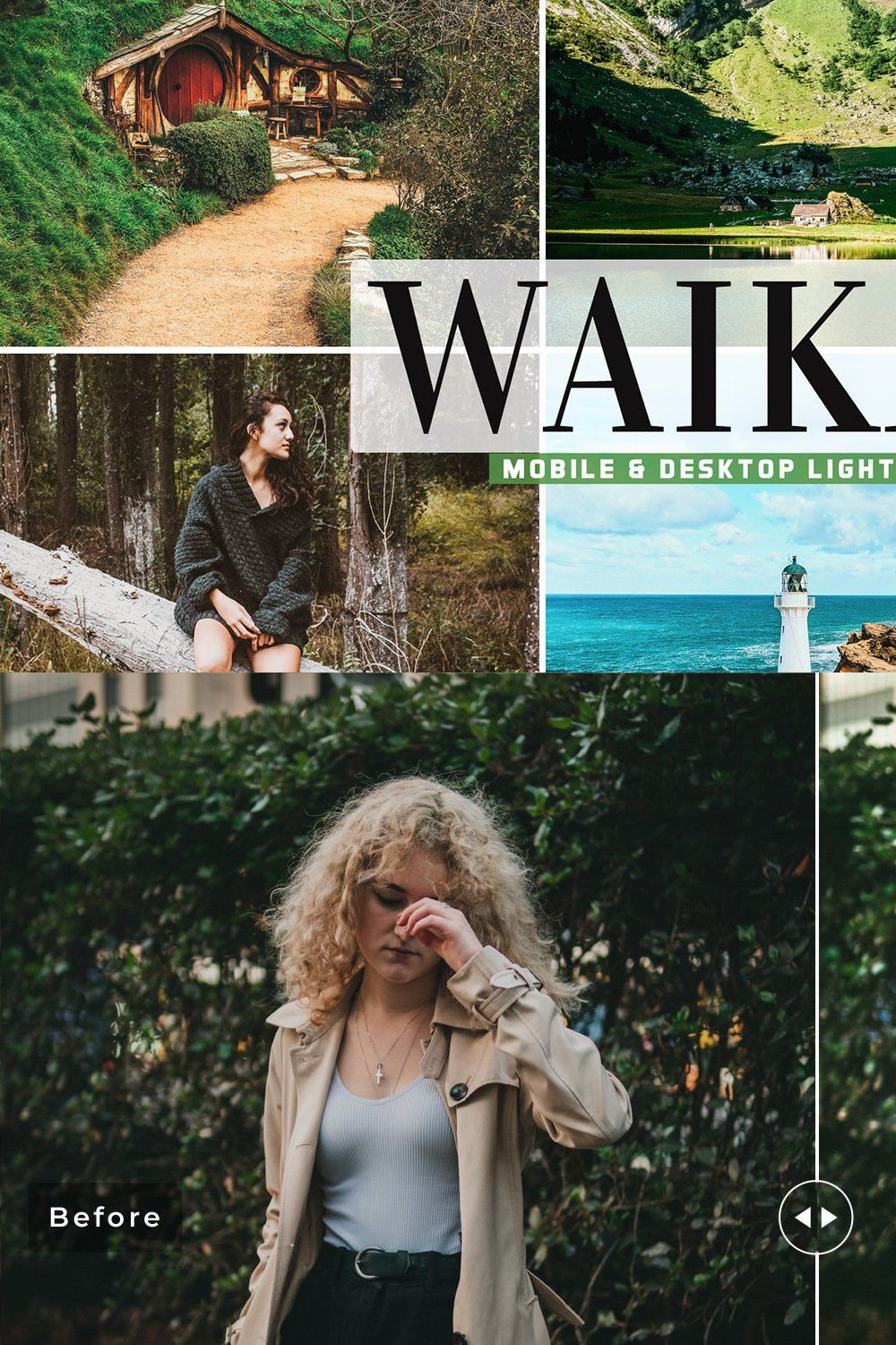 Waikato Pro Lightroom Presets pinterest preview image.