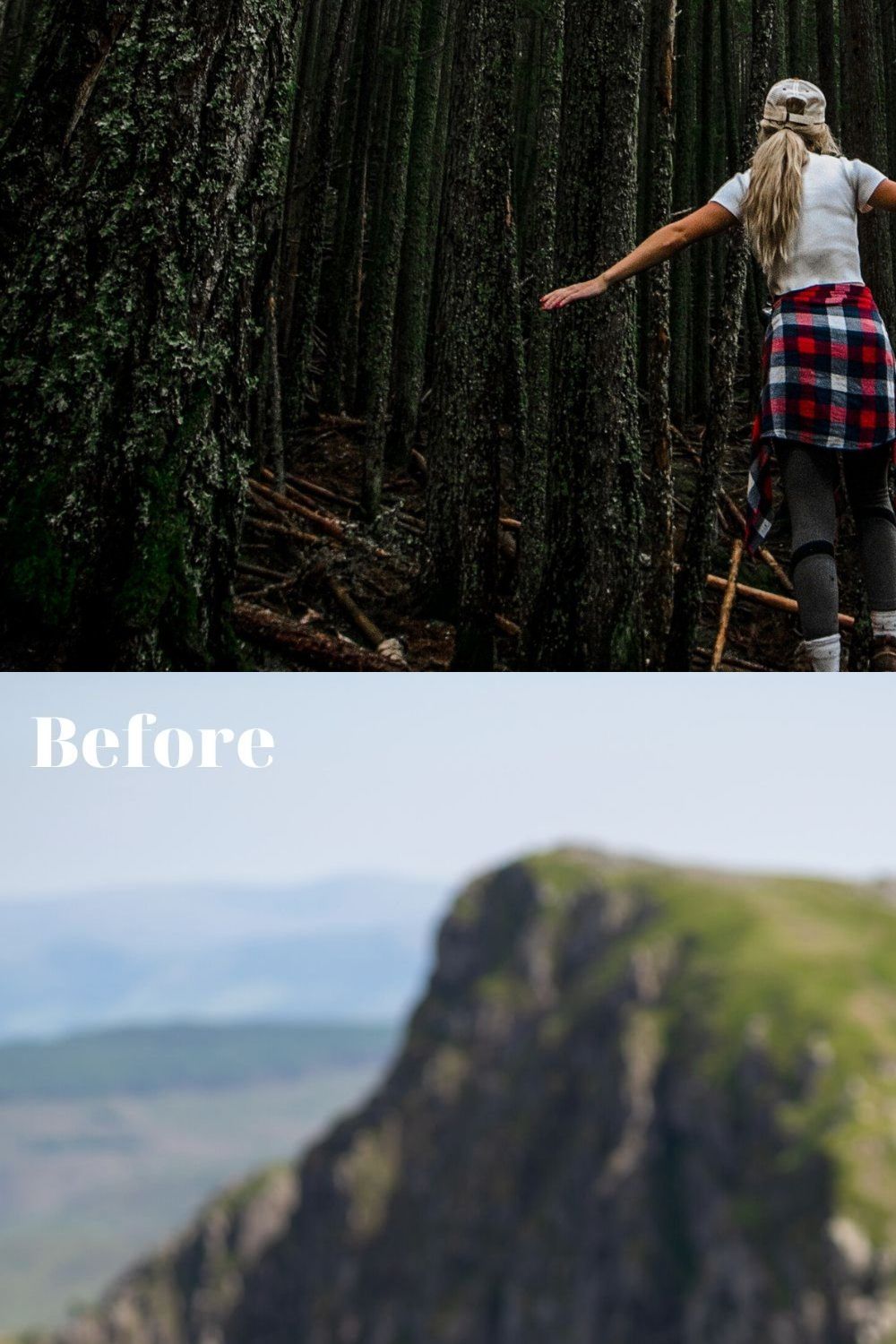 Wanderlust Lightroom Presets XMP/DNG pinterest preview image.