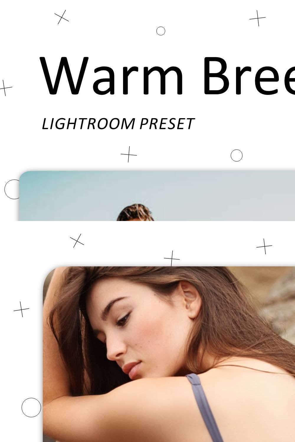 Warm Breeze - Lightroom Presets pinterest preview image.