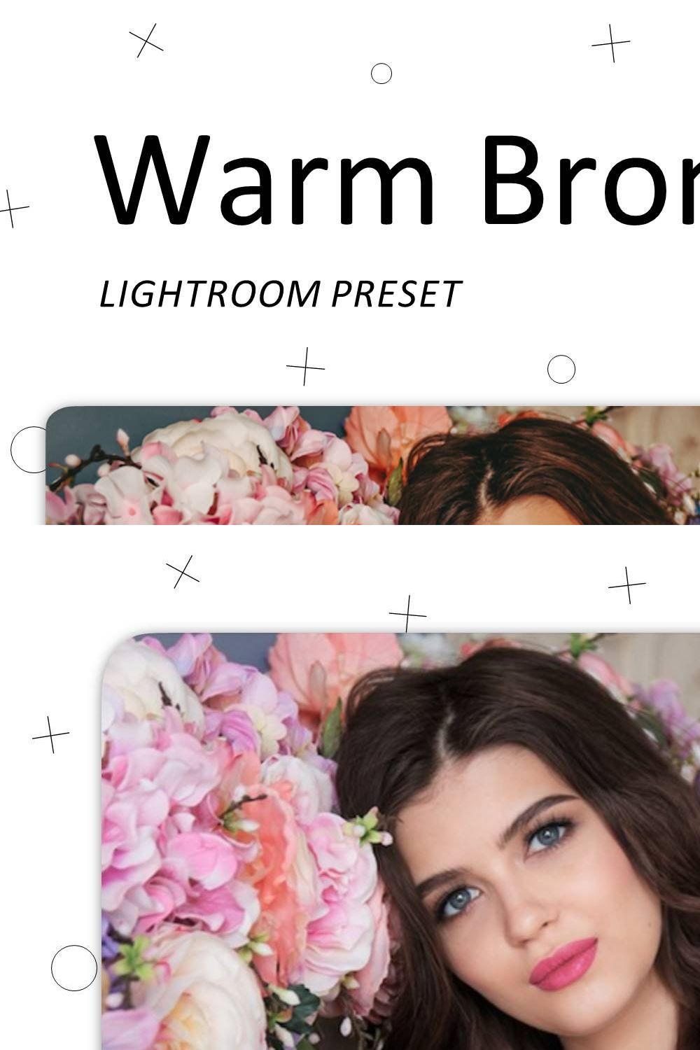 Warm Bronze - Lightroom Presets pinterest preview image.