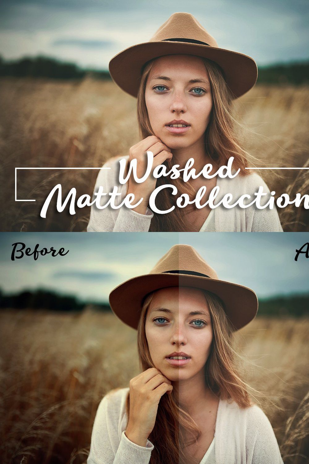 Washed Matte Collection pinterest preview image.