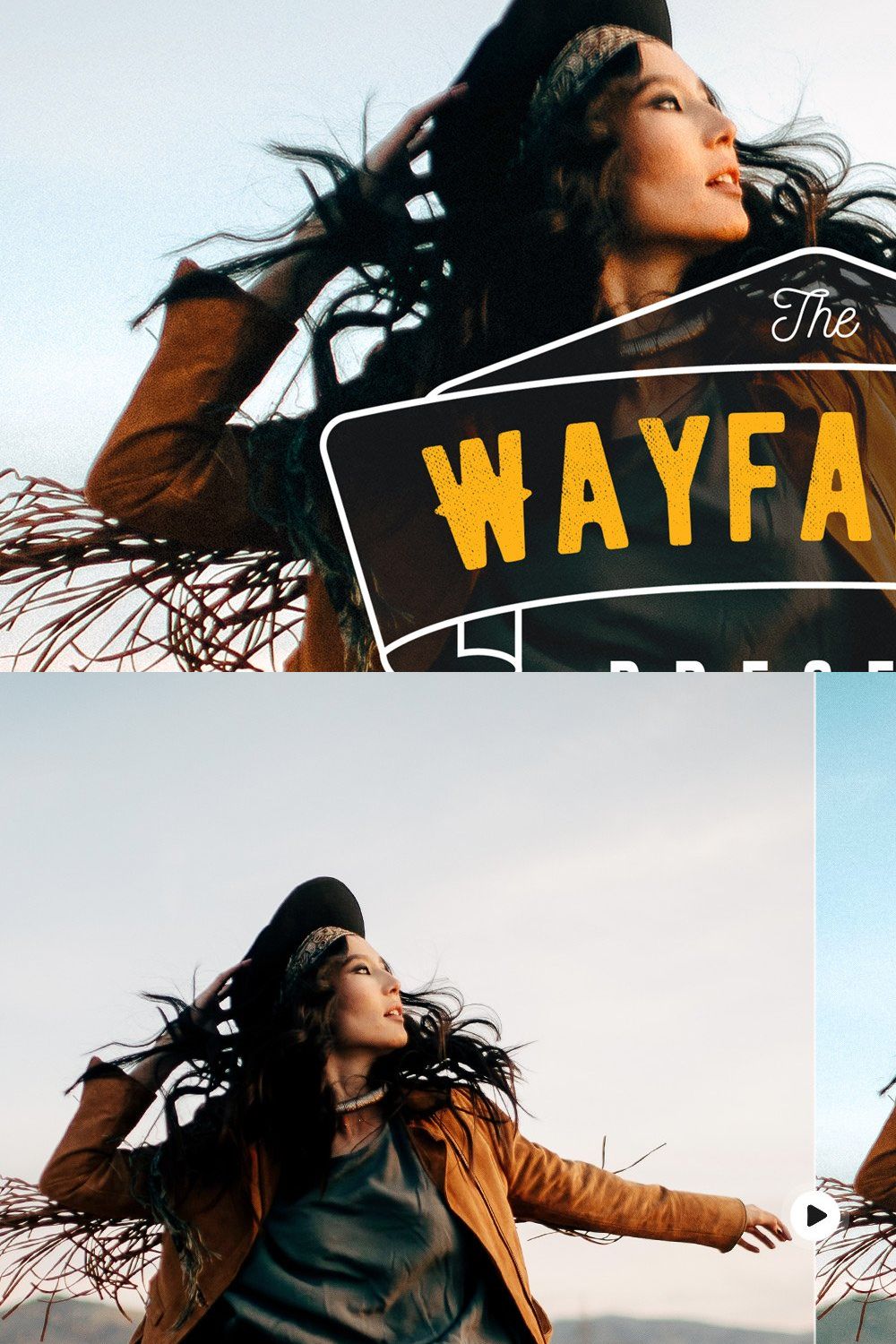 Wayfaring Presets - Desktop & Mobile pinterest preview image.