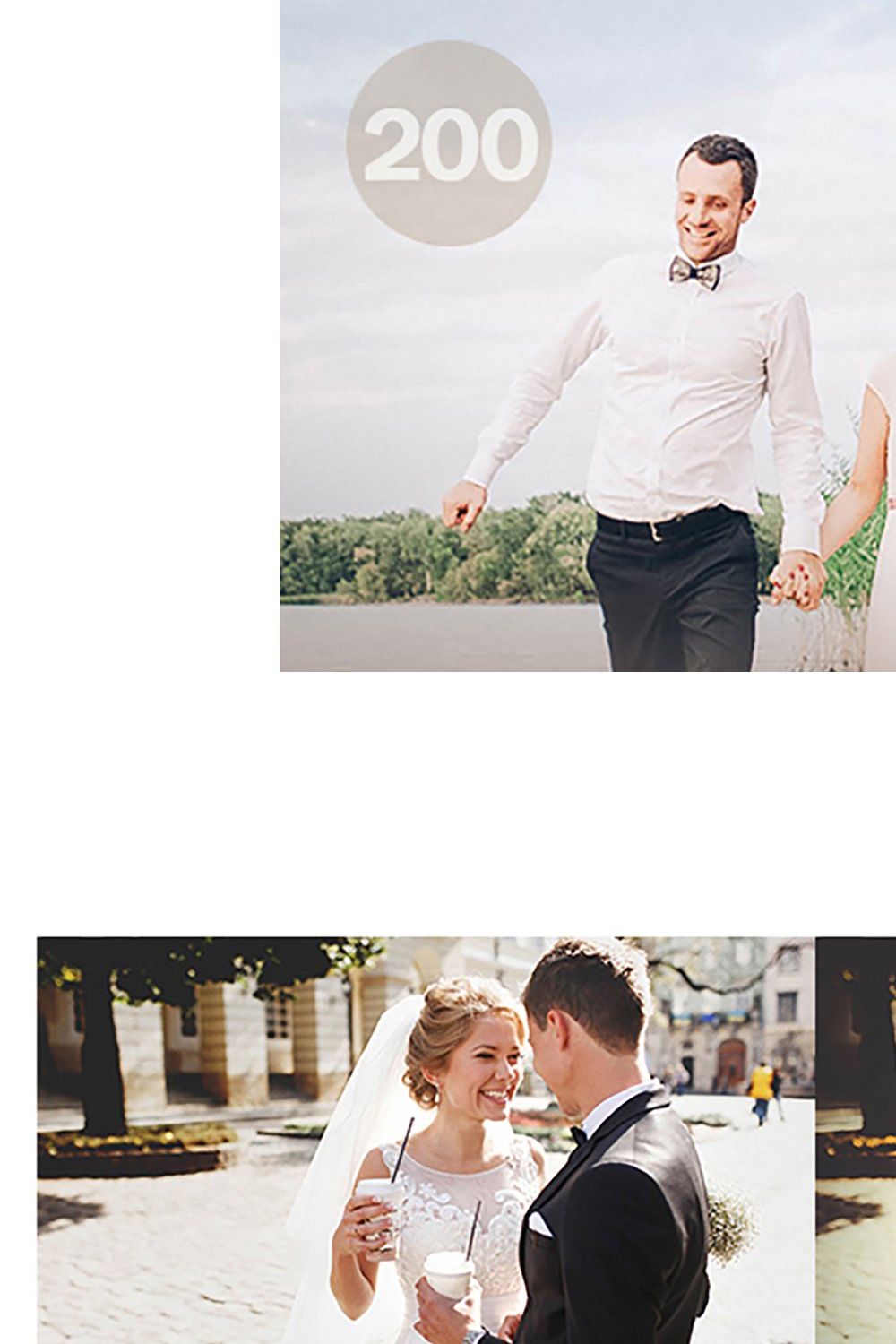 Wedding Day Lightroom Mobile Presets pinterest preview image.