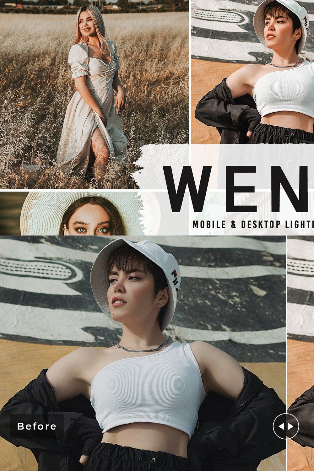 Wenge Pro Lightroom Presets pinterest preview image.