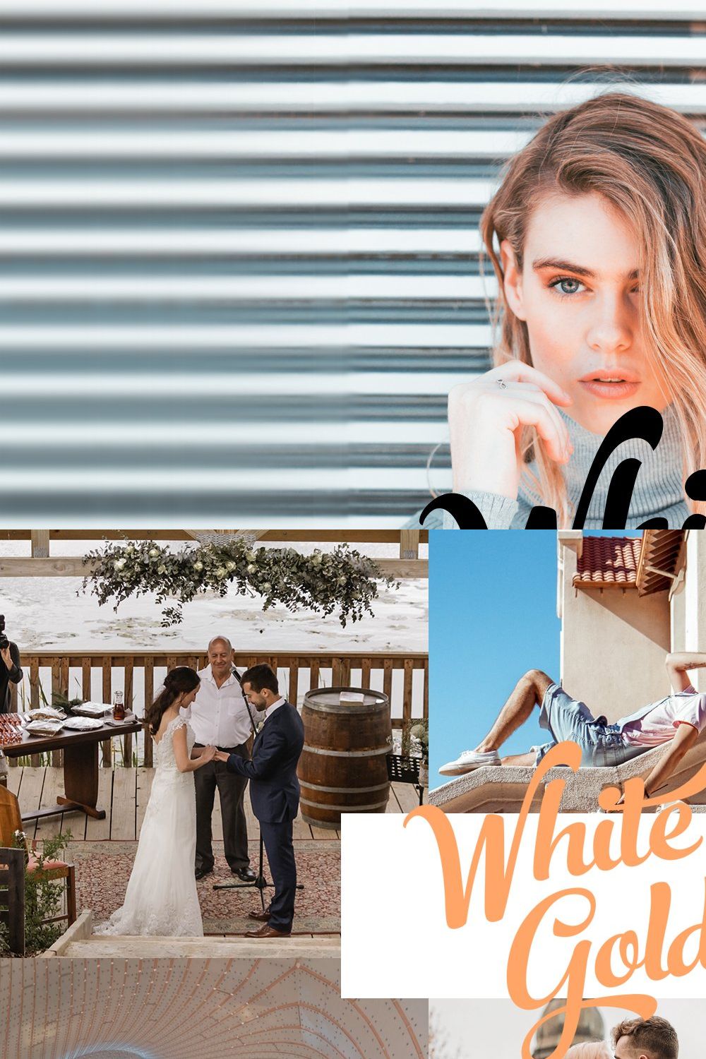 White Gold - Lightroom Presets pinterest preview image.