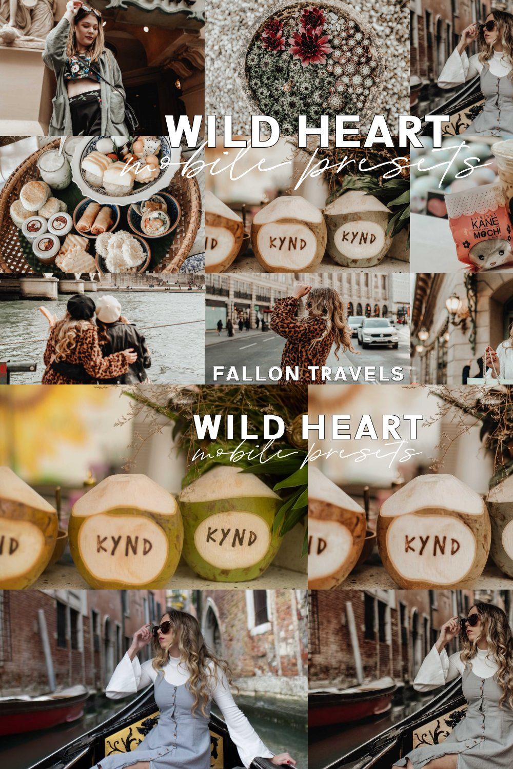 Wild Heart Mobile Presets pinterest preview image.