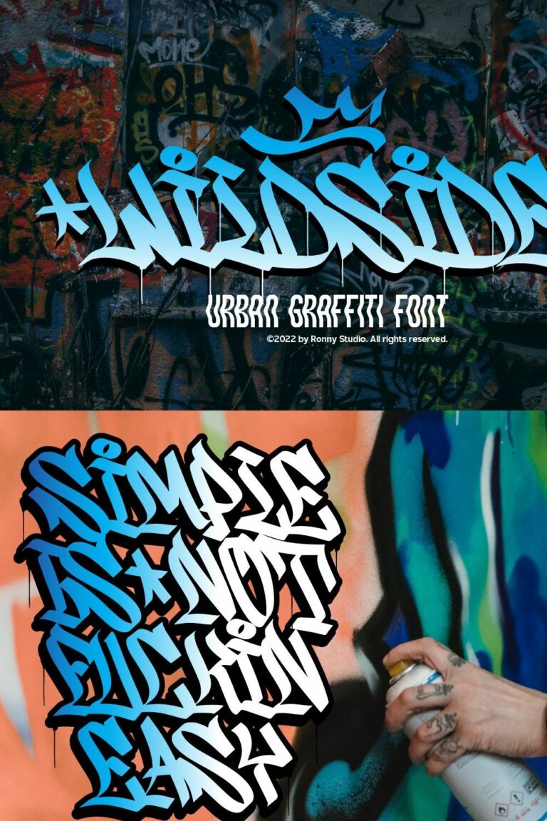 Wildside - Urban Graffiti Font – MasterBundles