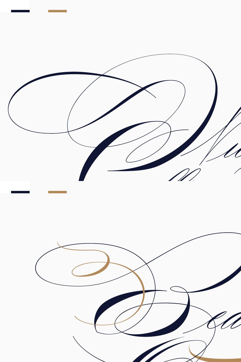 Willmaster Calligraphia pinterest preview image.