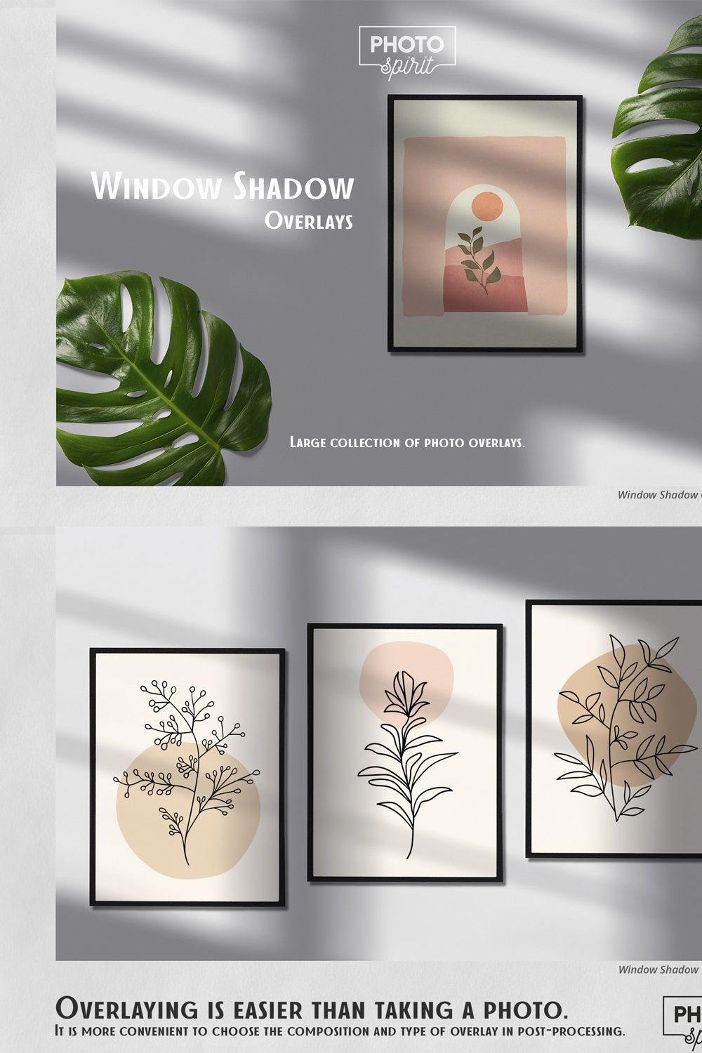 Window Shadow Overlays pinterest preview image.