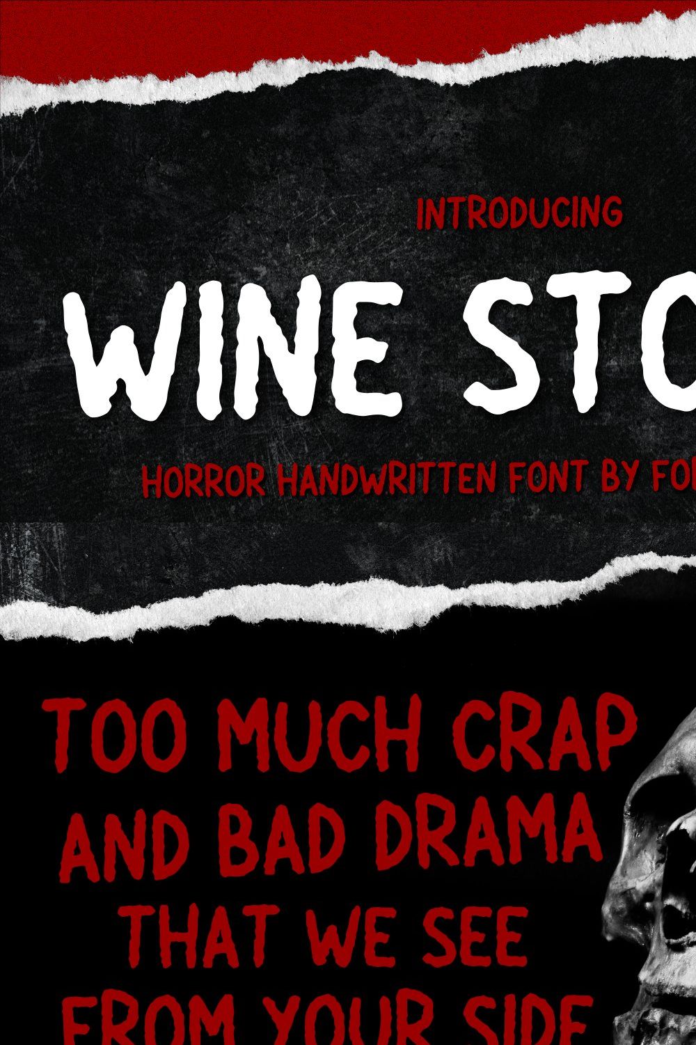 Wine Stoney pinterest preview image.