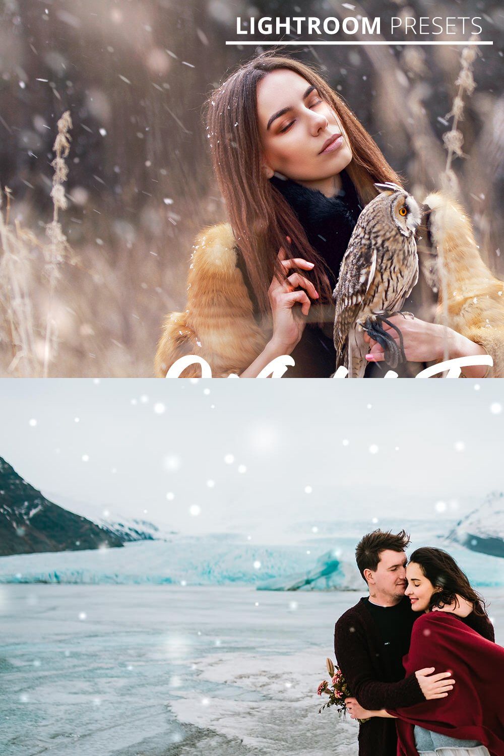 Winter Tale Presets pinterest preview image.