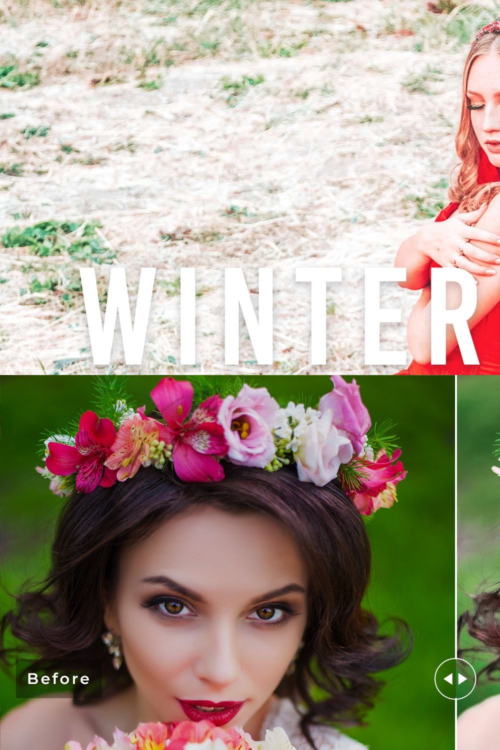 Winterberry Pro Lightroom Presets pinterest preview image.