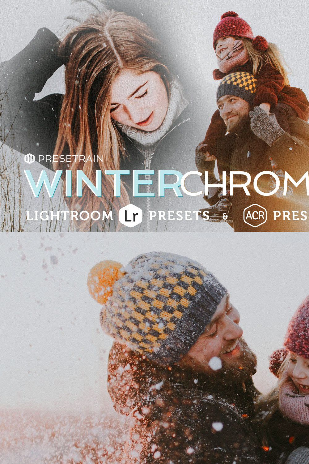 Winterchrome Presets for LR & ACR pinterest preview image.