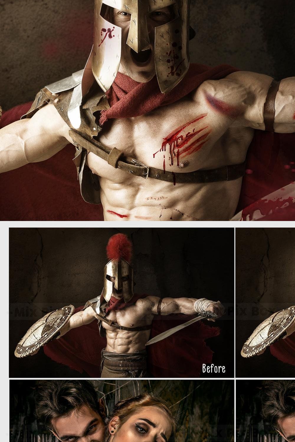 Wounds and Scars Overlays pinterest preview image.