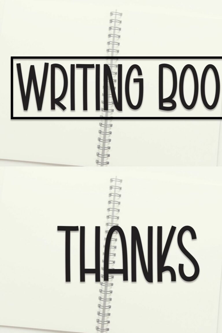 Writing Book | Script Font – MasterBundles