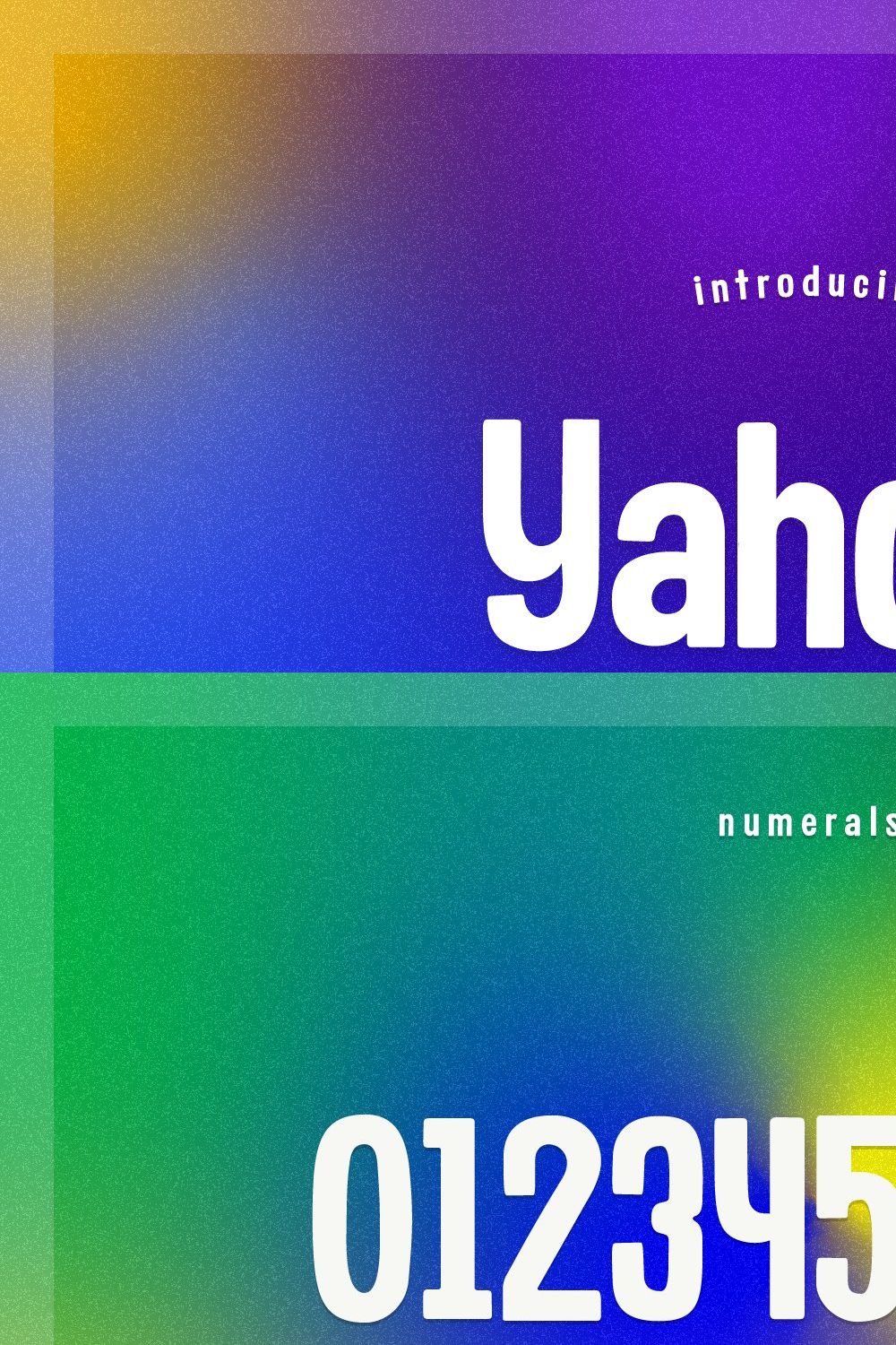 Yahoo Font pinterest preview image.