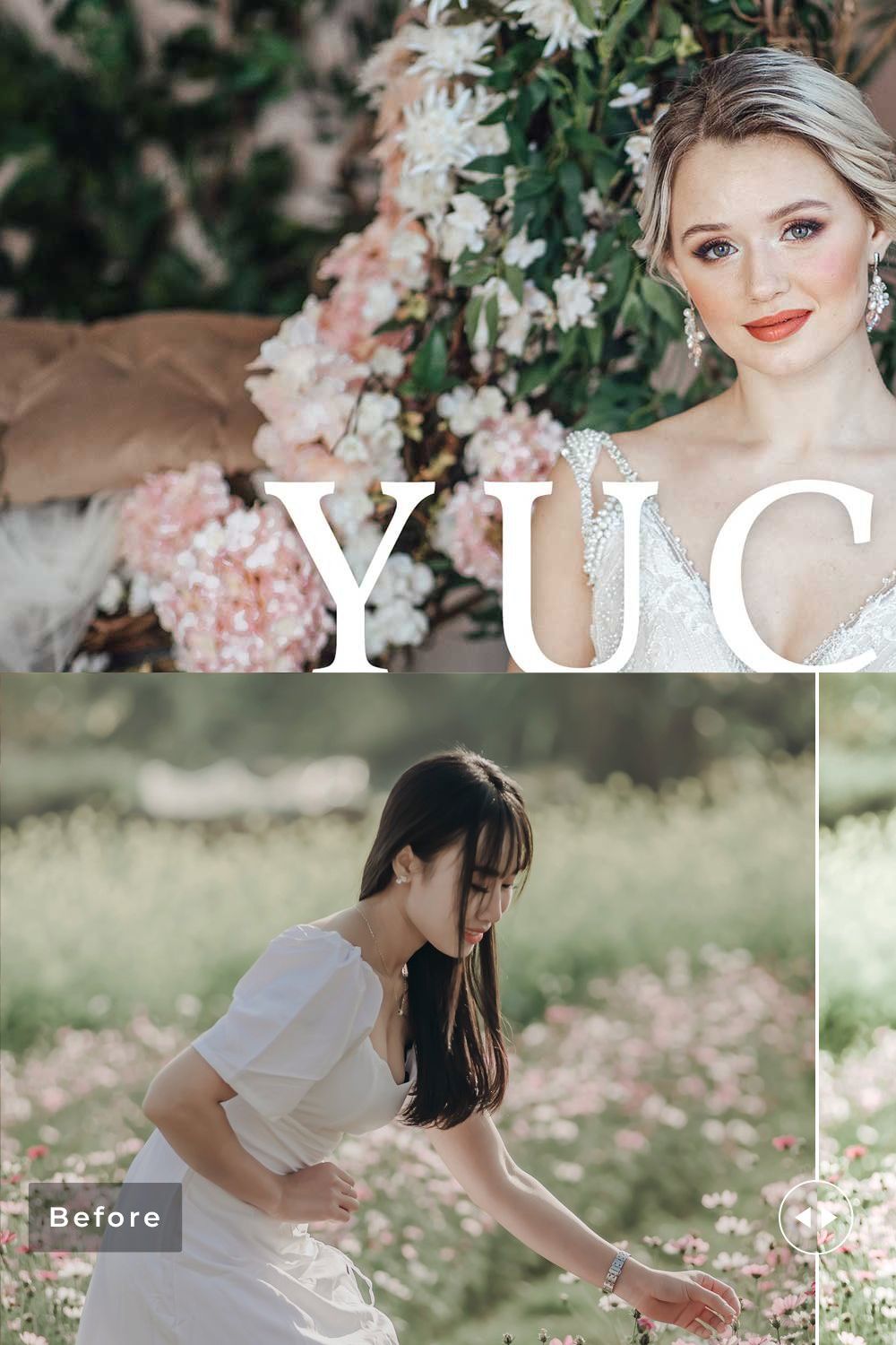 Yucca Pro Lightroom Presets pinterest preview image.